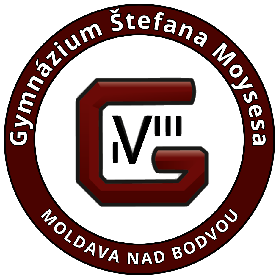 Gymnázium, Štefana Moysesa, Školská 13 logo