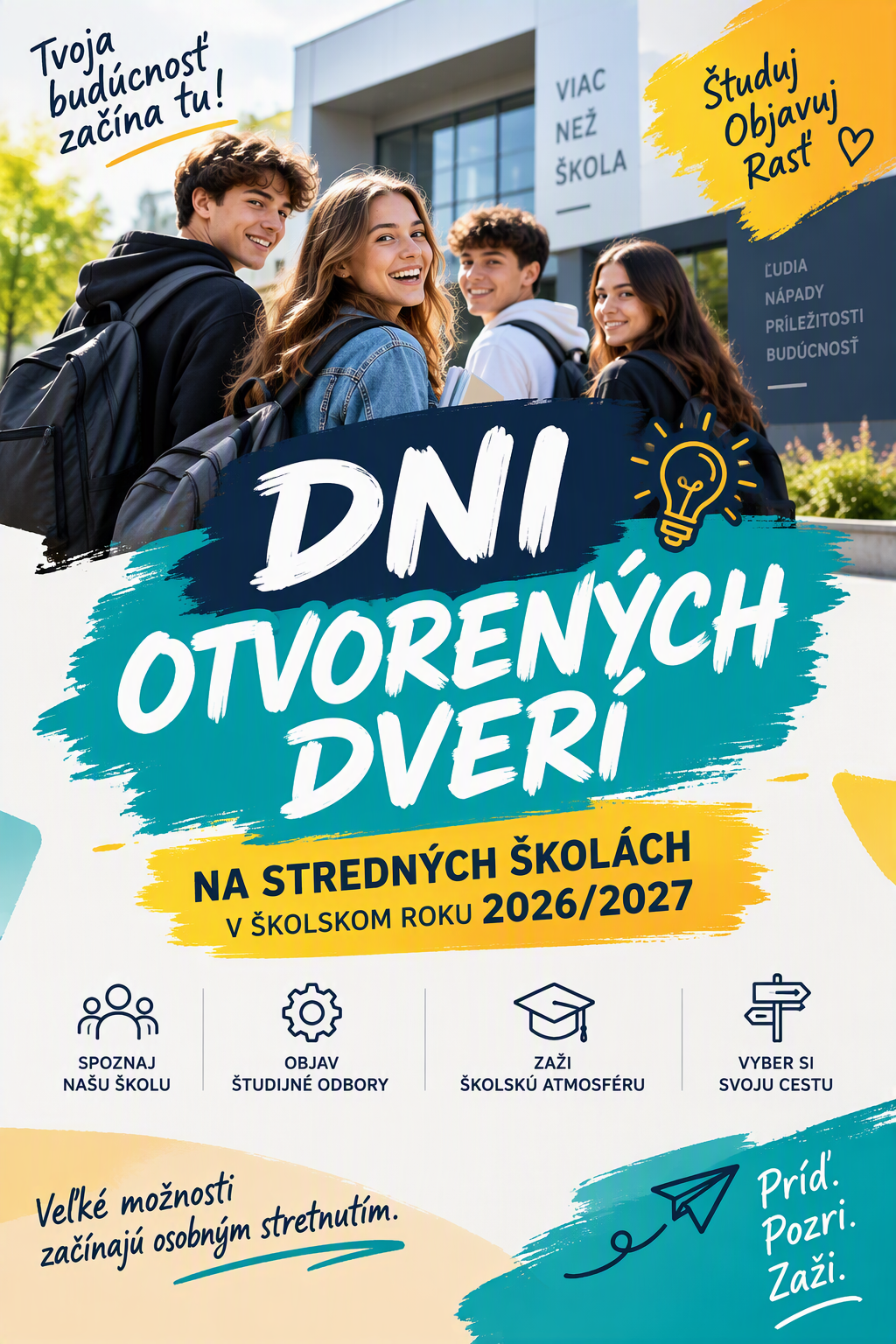 Dni Otvorených Dverí na stredných školách 2026/2027